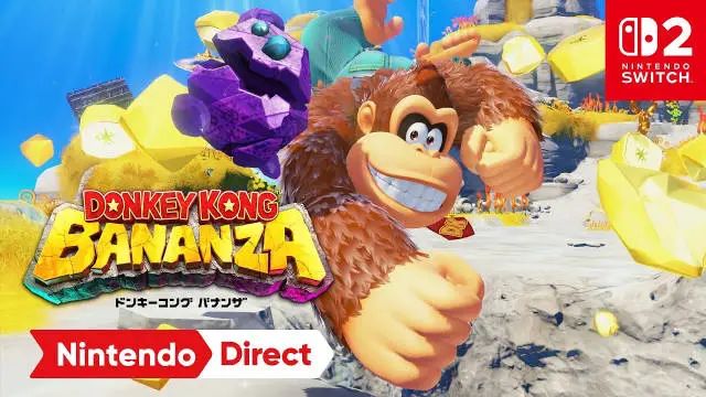 "Donkey Kong: Banana Blitz" to Debut on Nintendo Switch 2 on July 17, 2025