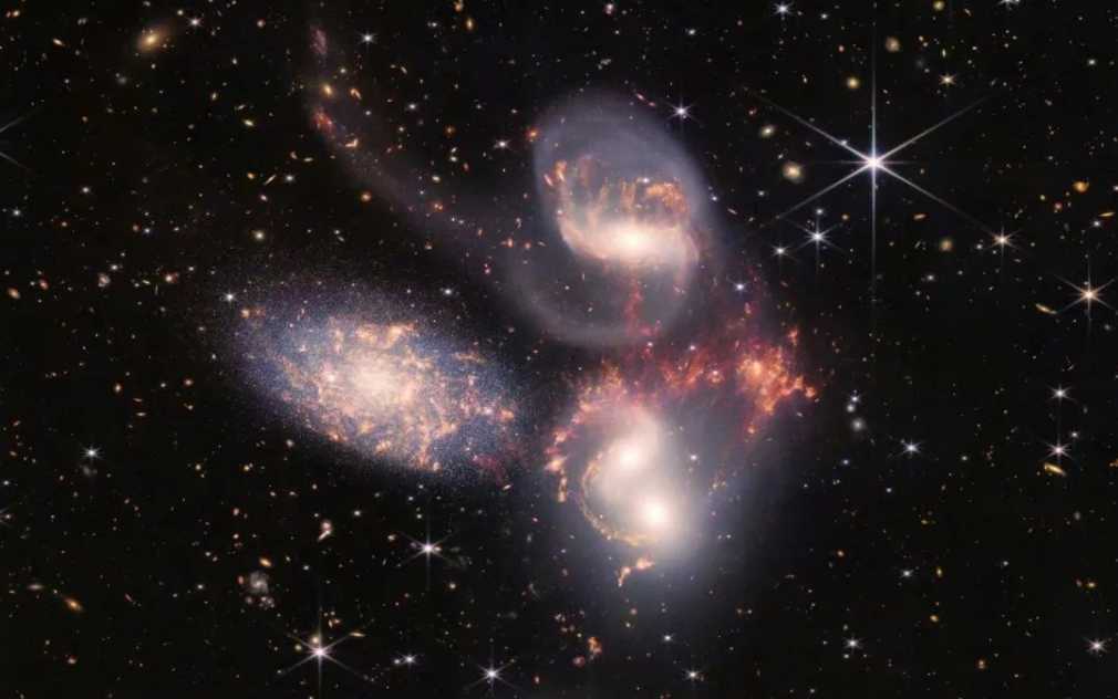 Stephan’s Quintet: A Cosmic Dance of Galaxies Discovered in Pegasus